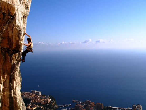 Escalade à Monacco